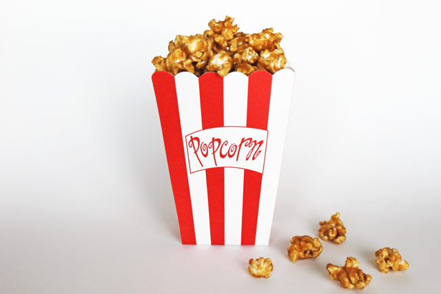 Who invented caramel popcorn?